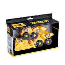 Μικρά Οχήματα Κατασκευής Caterpilar Σετ 3 τεμ. Klein